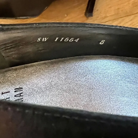 STUART WEITZMAN GigiRitz Satin Ruffle Heels - Picture 11 of 11